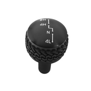 Jeep Wrangler JK Shift Knob - DV8 Offroad - Tired Tread Design - Black - `07-`18